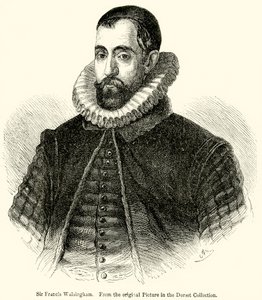 Sir Francis Walsingham av English School